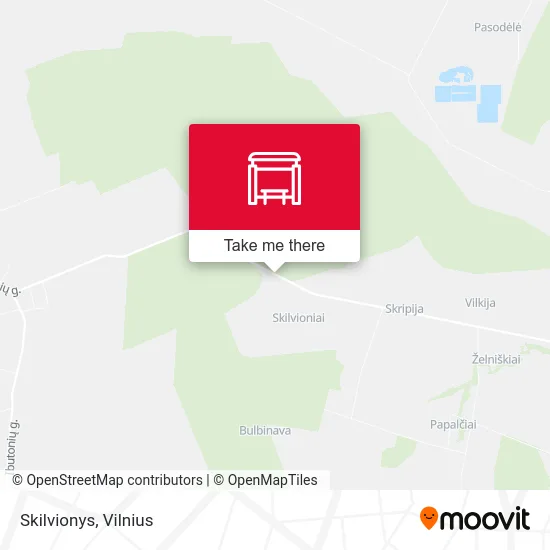 Карта Skilvionys