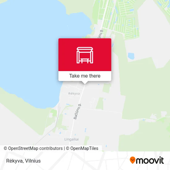 Карта Rėkyva