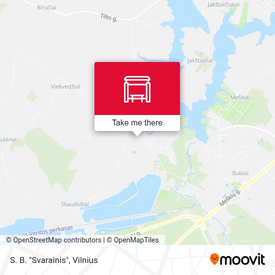 S. B. "Svarainis" map