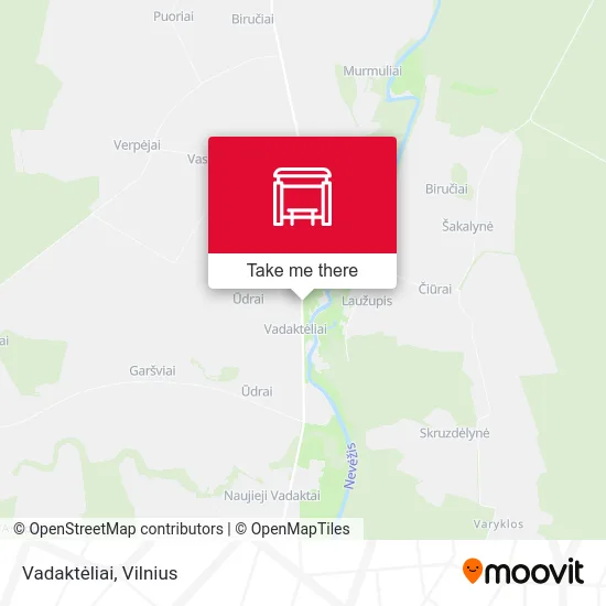 Vadaktėliai map
