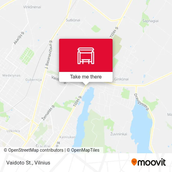 Карта Vaidoto St.