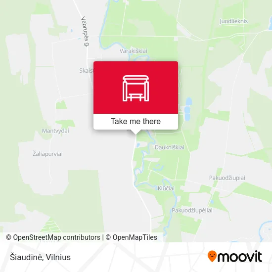 Карта Šiaudinė