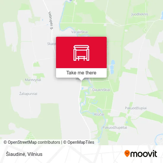 Карта Šiaudinė