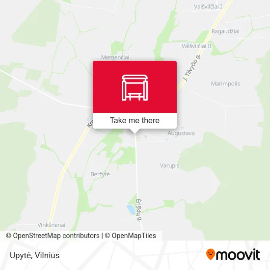 Карта Upytė