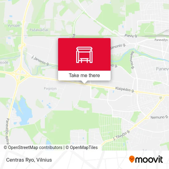 Карта Centras Ryo