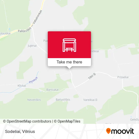 Карта Sodeliai