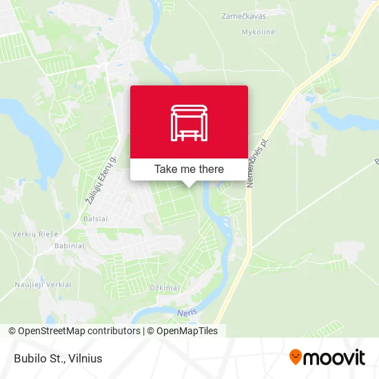 Карта Bubilo St.