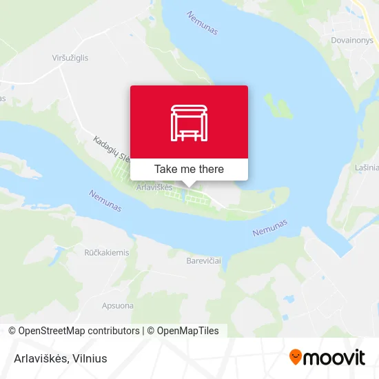 Arlaviškės map