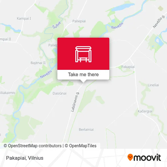 Pakapiai map