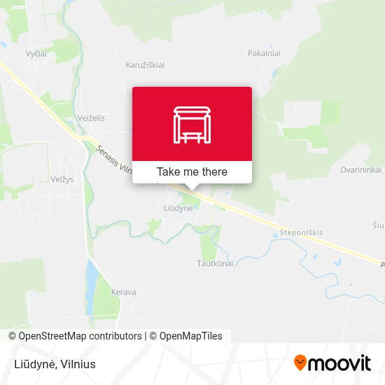 Liūdynė map