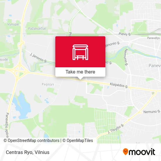 Карта Centras Ryo