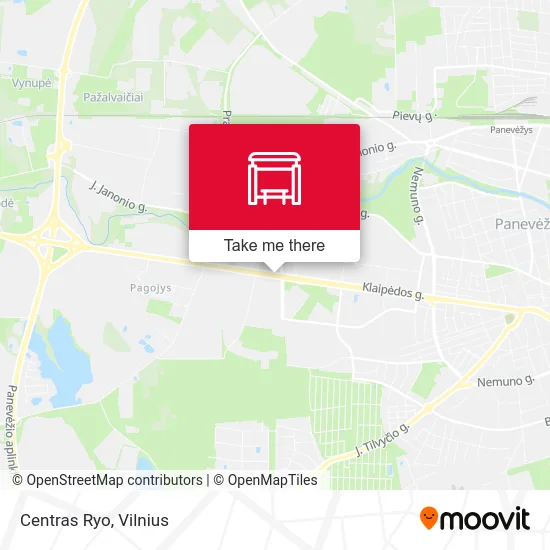 Centras Ryo map