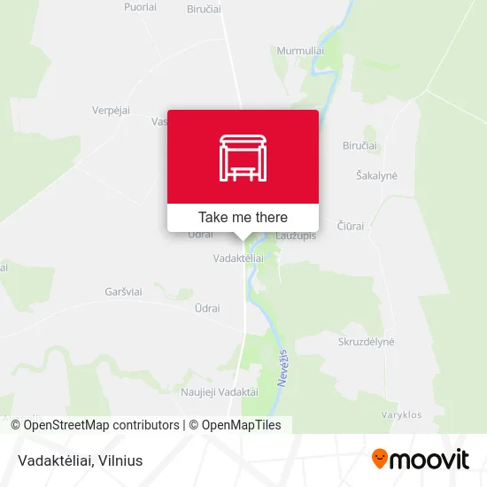 Vadaktėliai map