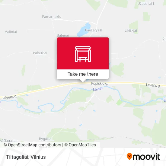 Tiltagaliai map