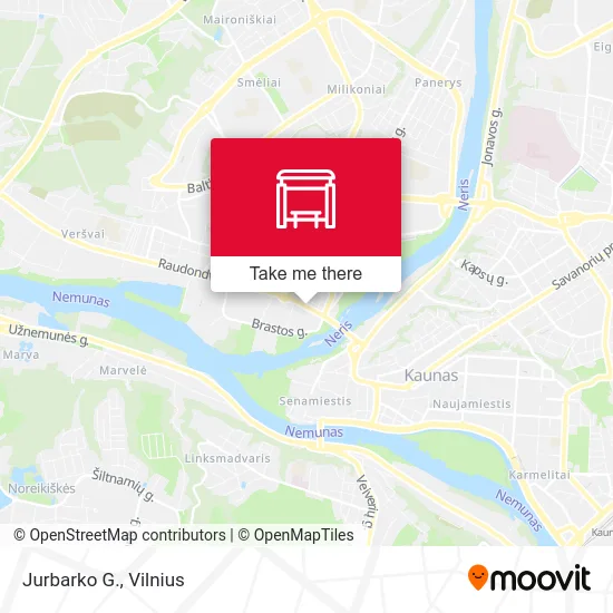 Карта Jurbarko G.