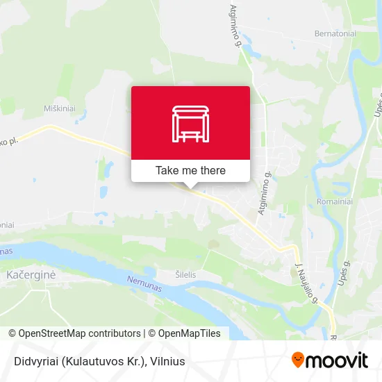 Карта Didvyriai (Kulautuvos Kr.)