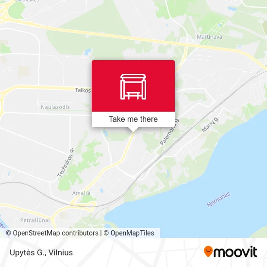 Карта Upytės G.