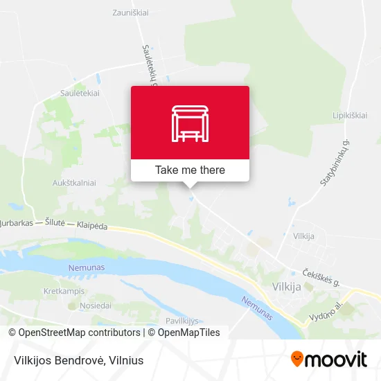 Vilkijos Bendrovė map