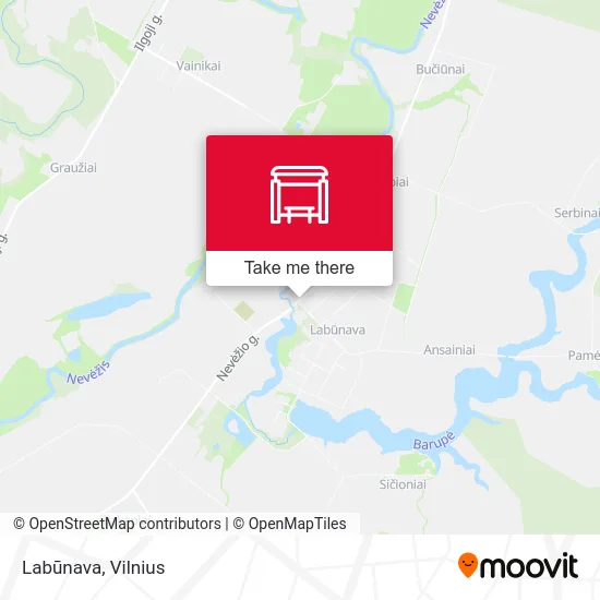 Labūnava map