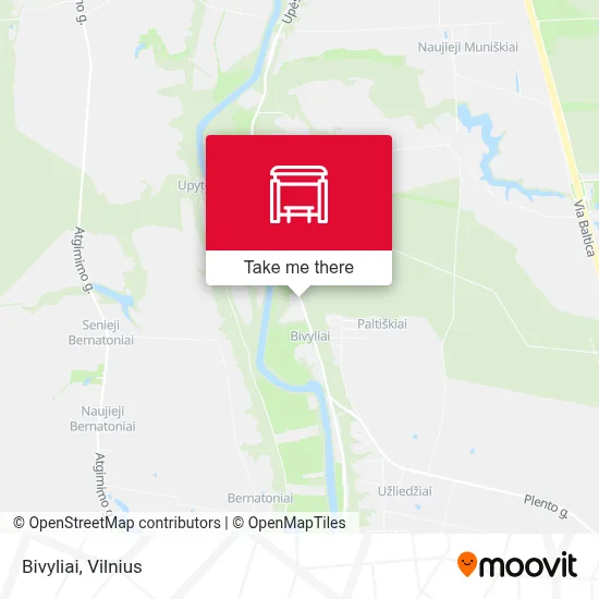 Bivyliai map