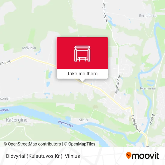 Карта Didvyriai (Kulautuvos Kr.)