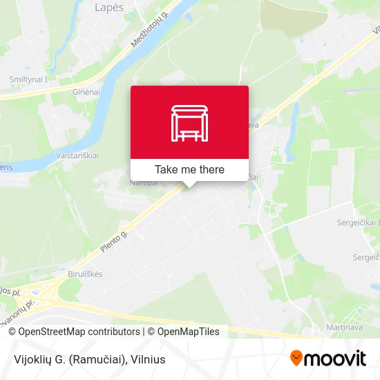 Vijoklių G. (Ramučiai) map