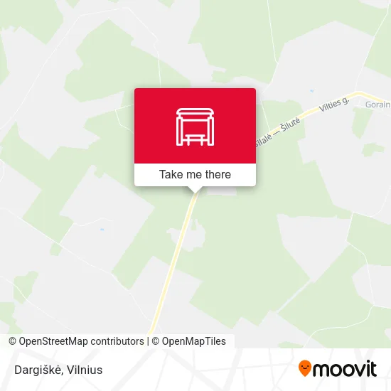 Карта Dargiškė