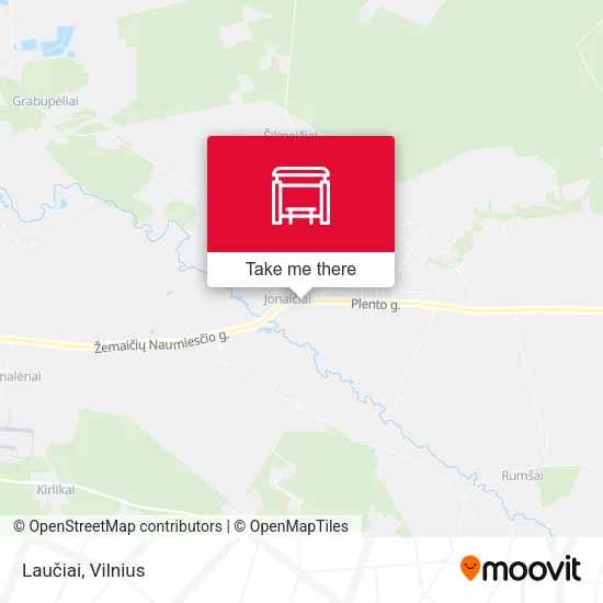 Карта Laučiai