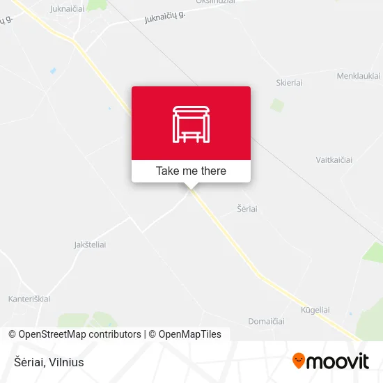 Карта Šėriai