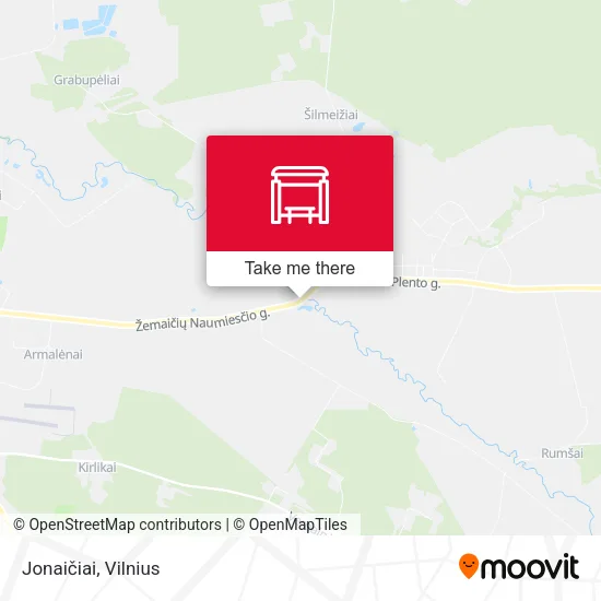 Карта Jonaičiai