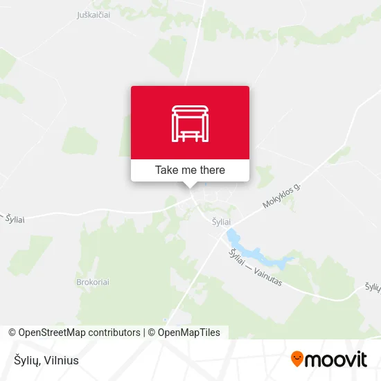 Карта Šylių