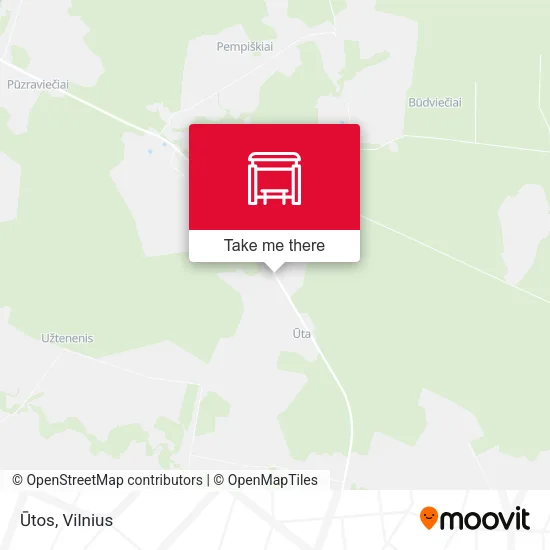 Карта Ūtos