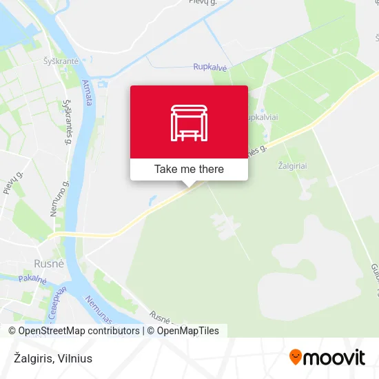 Карта Žalgiris