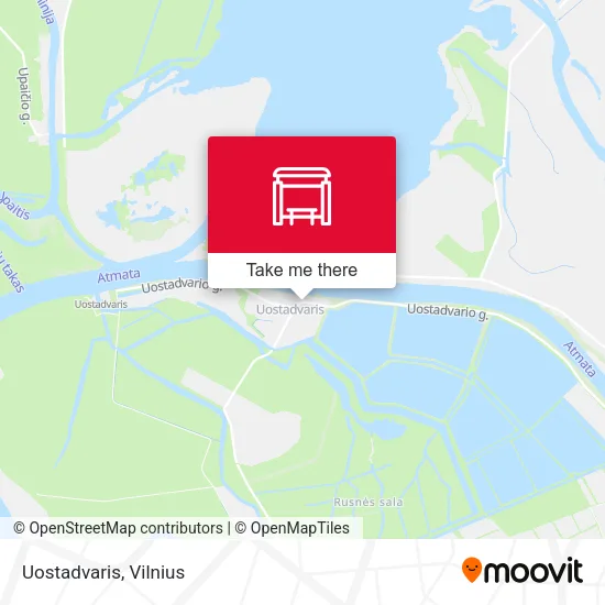 Карта Uostadvaris