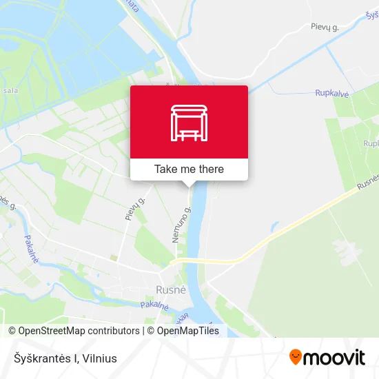 Карта Šyškrantės I