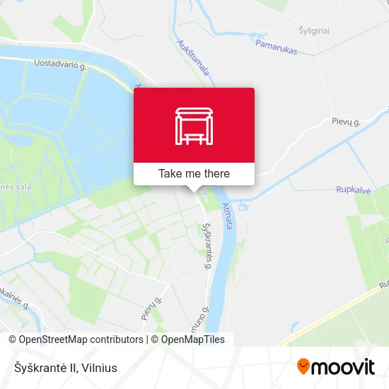 Карта Šyškrantė II