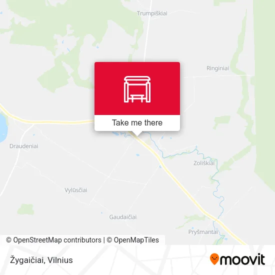 Žygaičiai map