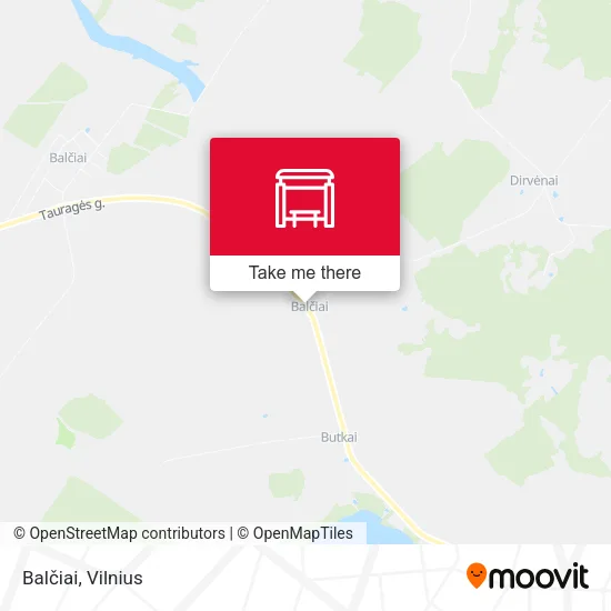 Карта Balčiai