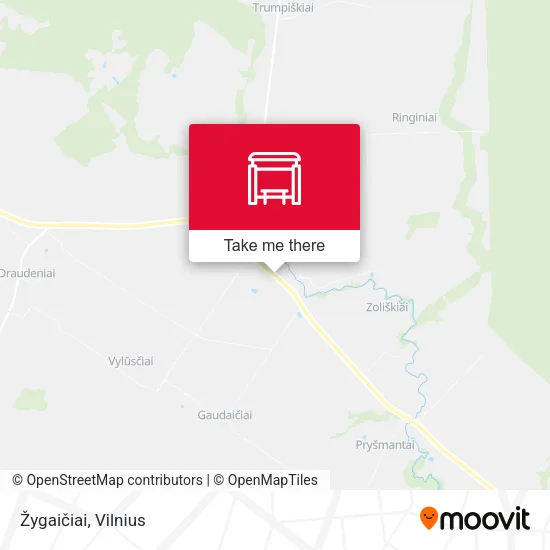 Карта Žygaičiai