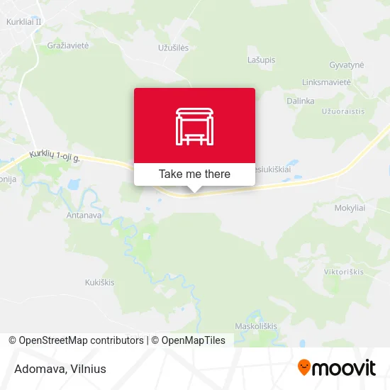 Карта Adomava