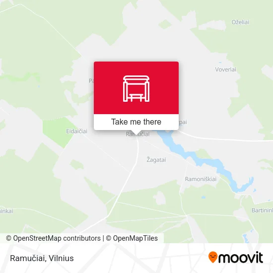 Карта Ramučiai