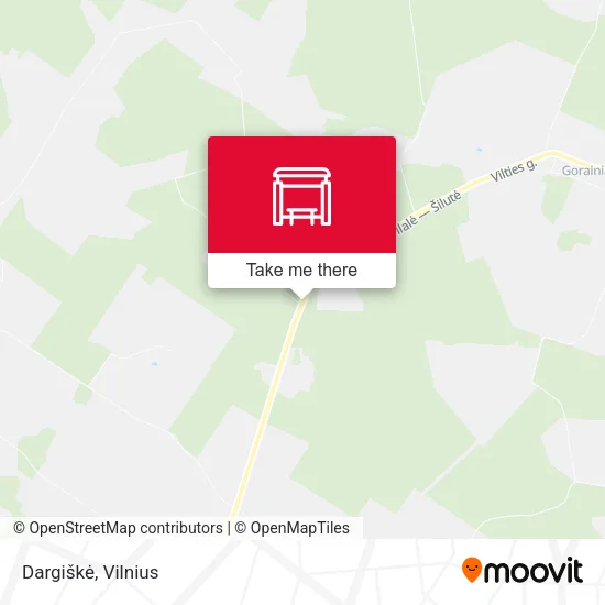 Карта Dargiškė