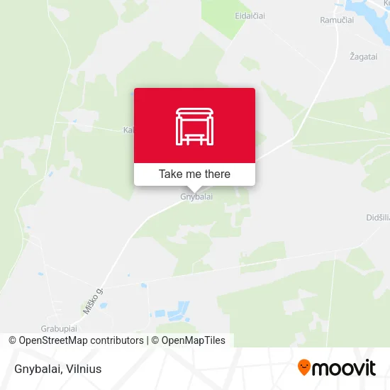 Карта Gnybalai