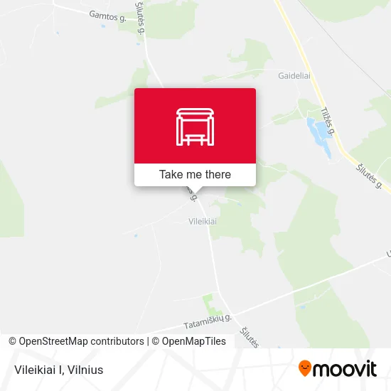 Карта Vileikiai I