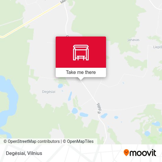 Карта Degėsiai