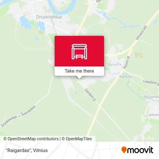 Карта "Raigardas"