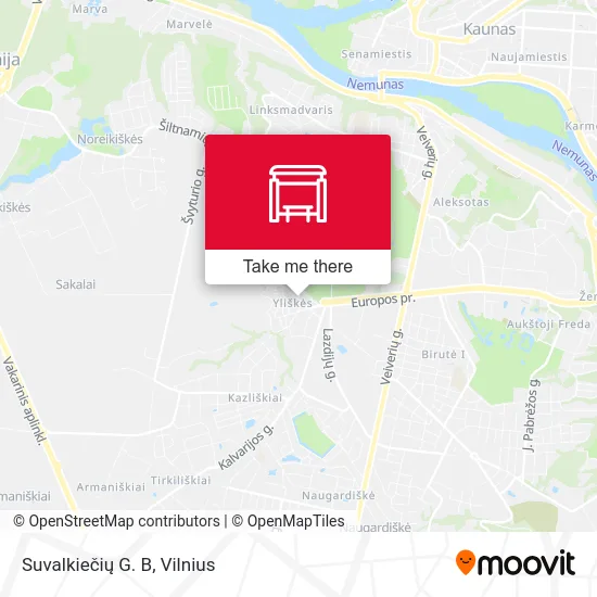 Suvalkiečių G. B map