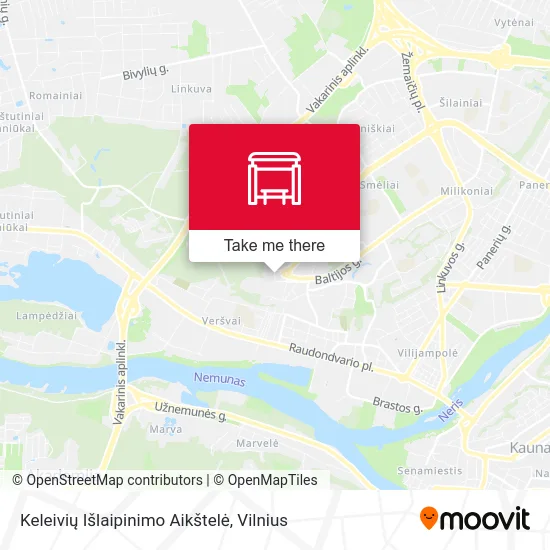 Keleivių Išlaipinimo Aikštelė map