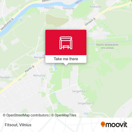 Карта Fitsout