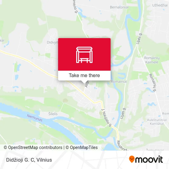 Карта Didžioji G. C